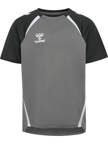 HUMMEL Lead 2.0 Jersey S/S Unisex Kind Grau