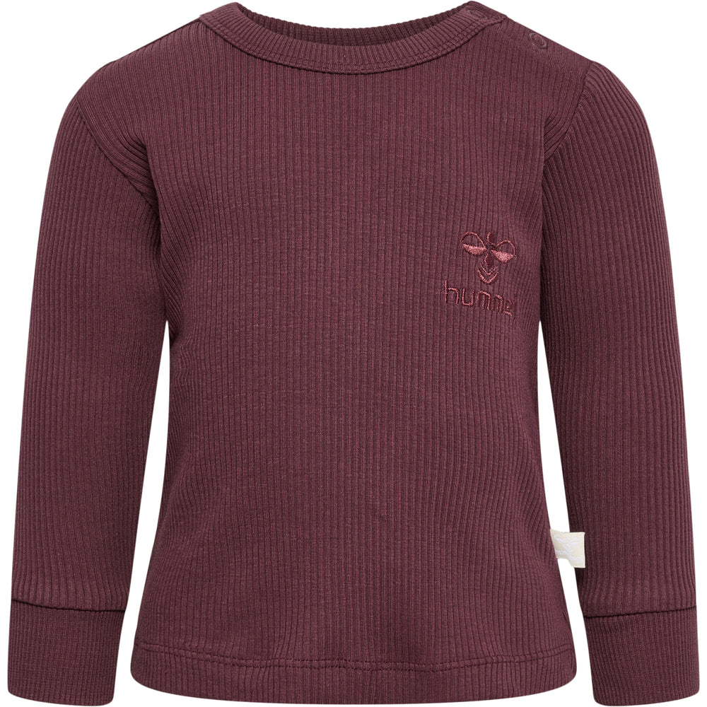 HUMMEL Sami T-Shirt L/S Kind (catawba grape)