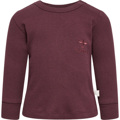 HUMMEL Sami T-Shirt L/S Kind (catawba grape)