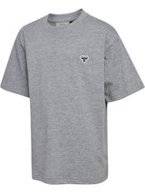 HUMMEL Loose T-Shirt S/S Bee Kind (grey melange)