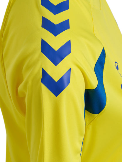 HUMMEL Core 2.0 Jersey S/S Damen (blazing yellow/true blue)