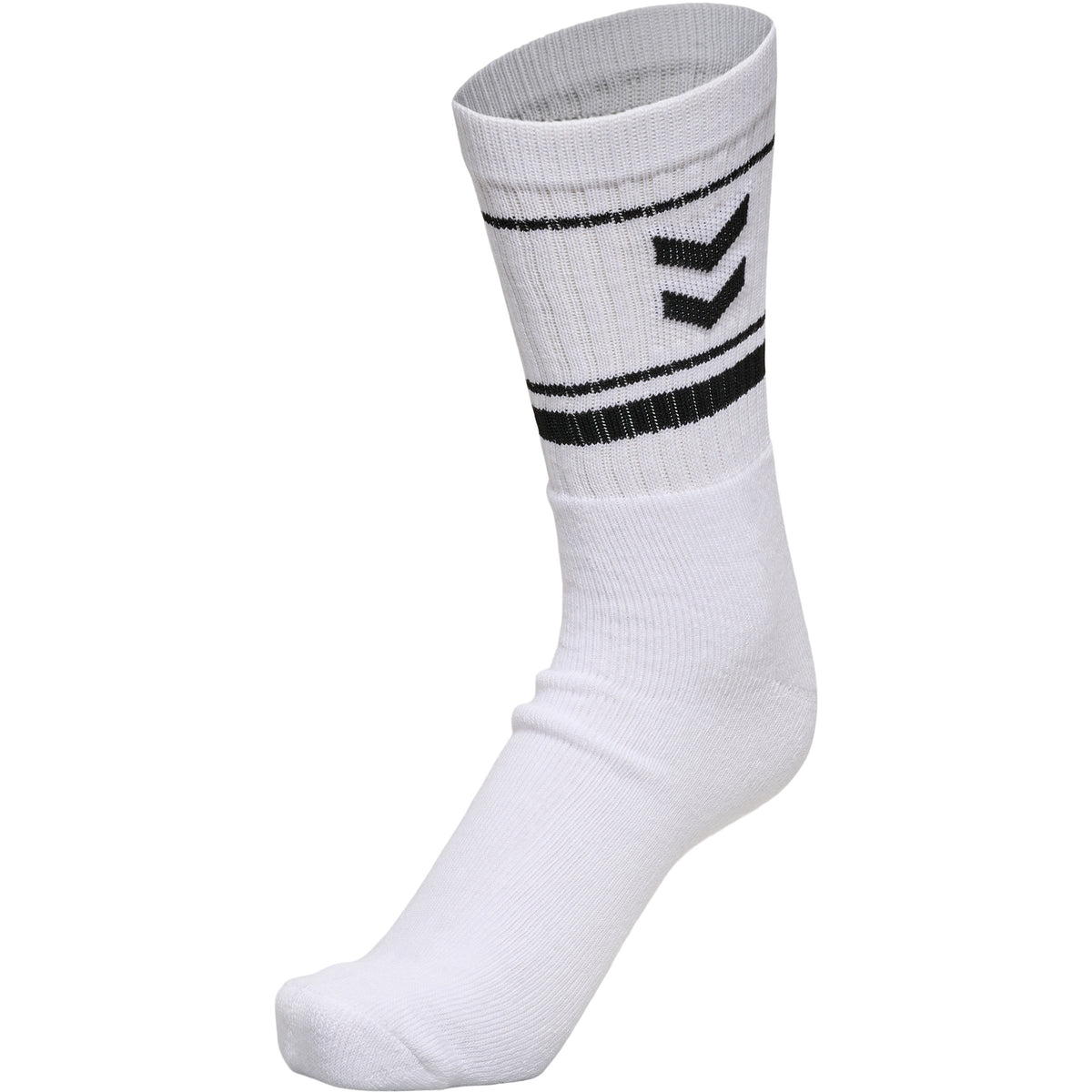 HUMMEL Stripe Crew 3-Pack Socks (white)
