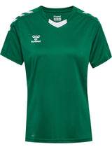 HUMMEL Core Xk Poly Jersey S/S Damen Grün