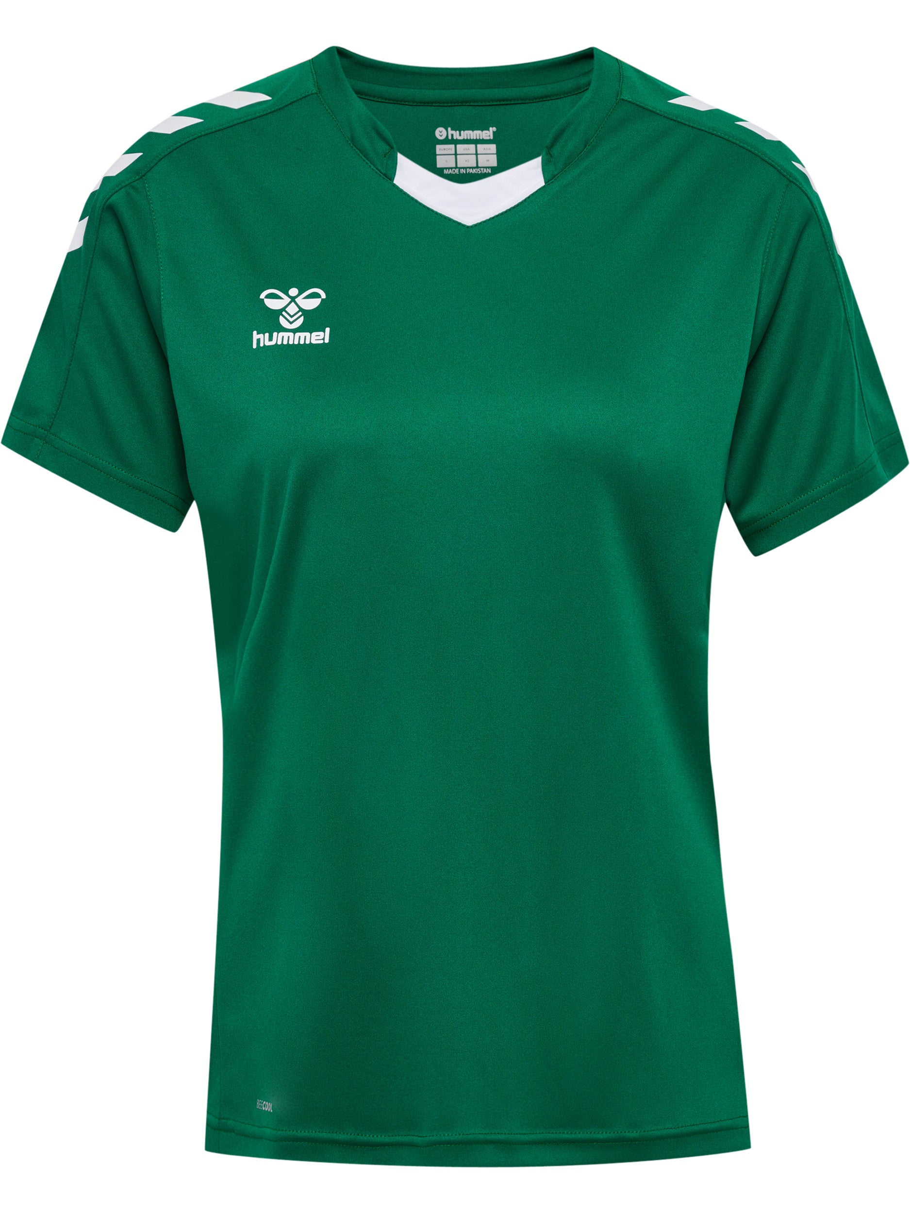 HUMMEL Core Xk Poly Jersey S/S Damen Grün