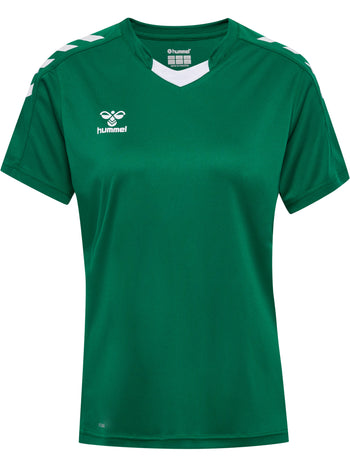 HUMMEL Core Xk Poly Jersey S/S Damen Grün