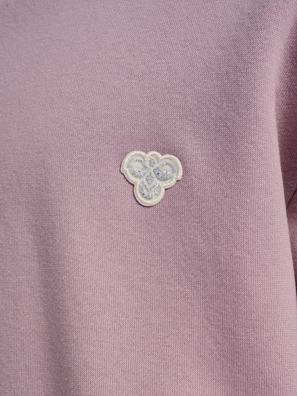 HUMMEL Loose Crewneck Bee Kind (sea fog)