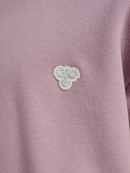 HUMMEL Loose Crewneck Bee Kind (sea fog)