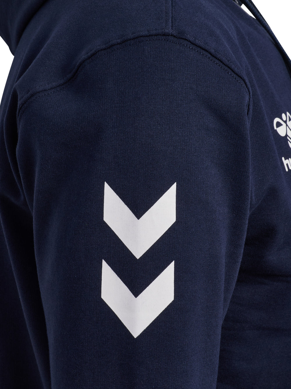 HUMMEL Go 2.0 Chevron Zip Hoodie (marine)