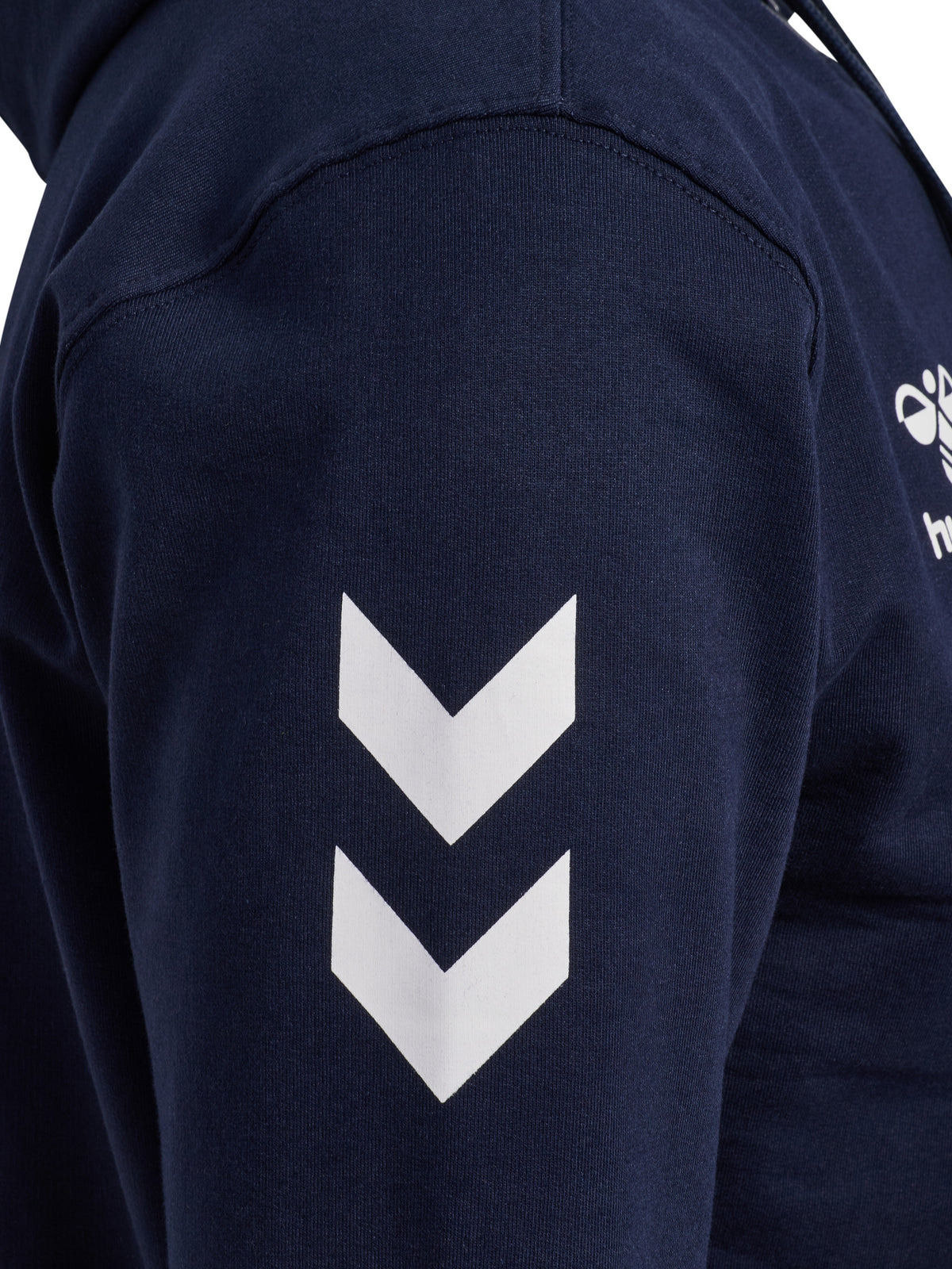 HUMMEL Go 2.0 Chevron Zip Hoodie (marine)