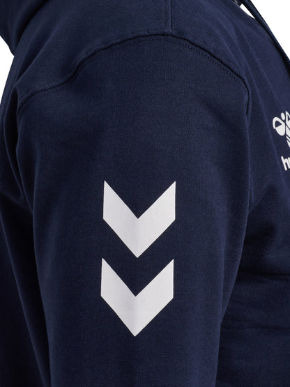 HUMMEL Go 2.0 Chevron Zip Hoodie (marine)