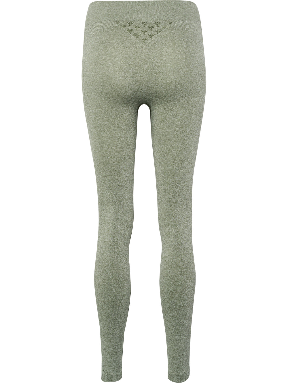 HUMMEL Ci Seamless Mid Waist Tights Damen (seagrass melange)