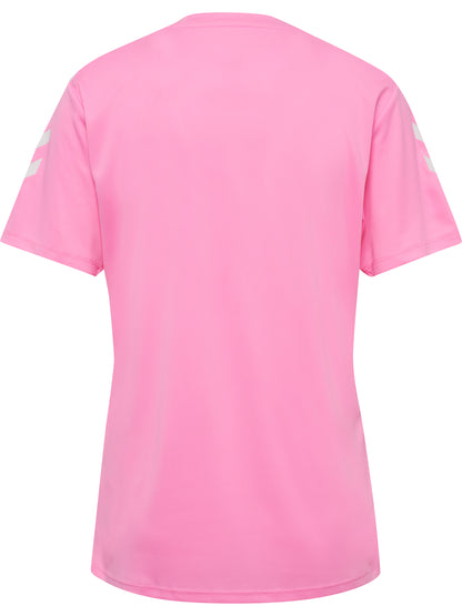 HUMMEL Essential 2.0 Jersey S/S Damen (cotton candy/white)