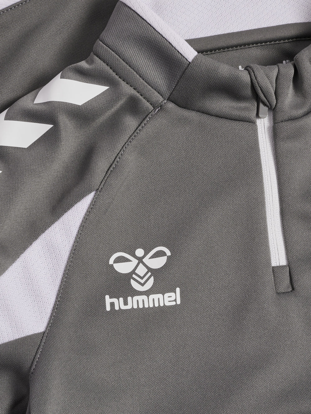 HUMMEL Core 2.0 Half Zip Kind (steel gray/white)