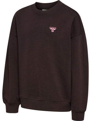HUMMEL Jump Boxy Sweatshirt Kind (chocolate torte)
