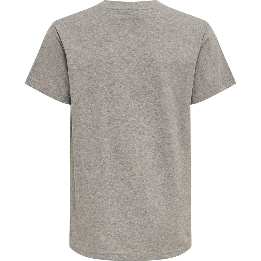 HUMMEL Red Basic T-Shirt S/S Kind (grey melange)
