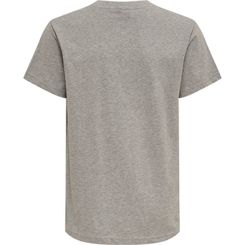 HUMMEL Red Basic T-Shirt S/S Kind (grey melange)