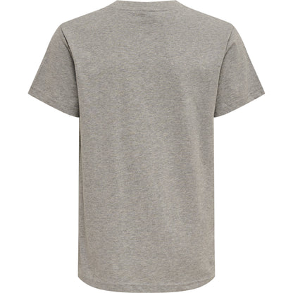 HUMMEL Red Basic T-Shirt S/S Kind (grey melange)