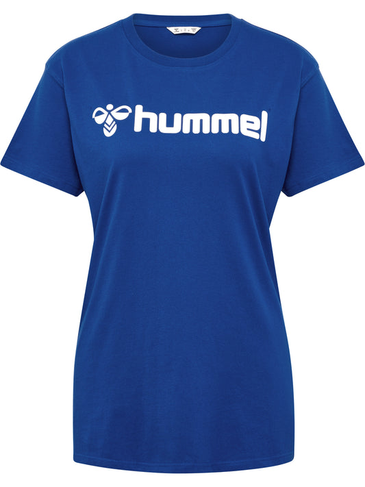HUMMEL Go 2.0 Logo T-Shirt S/S Damen Blau