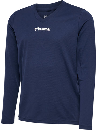 HUMMEL Bl Essential Tee L/S Kind (marine)