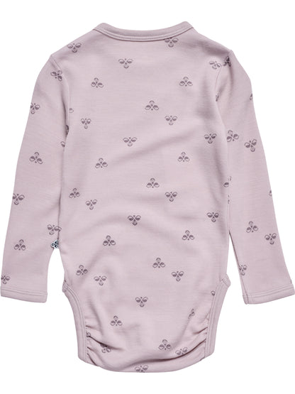 HUMMEL Mini Wool Body L/S Kind (cloud gray)