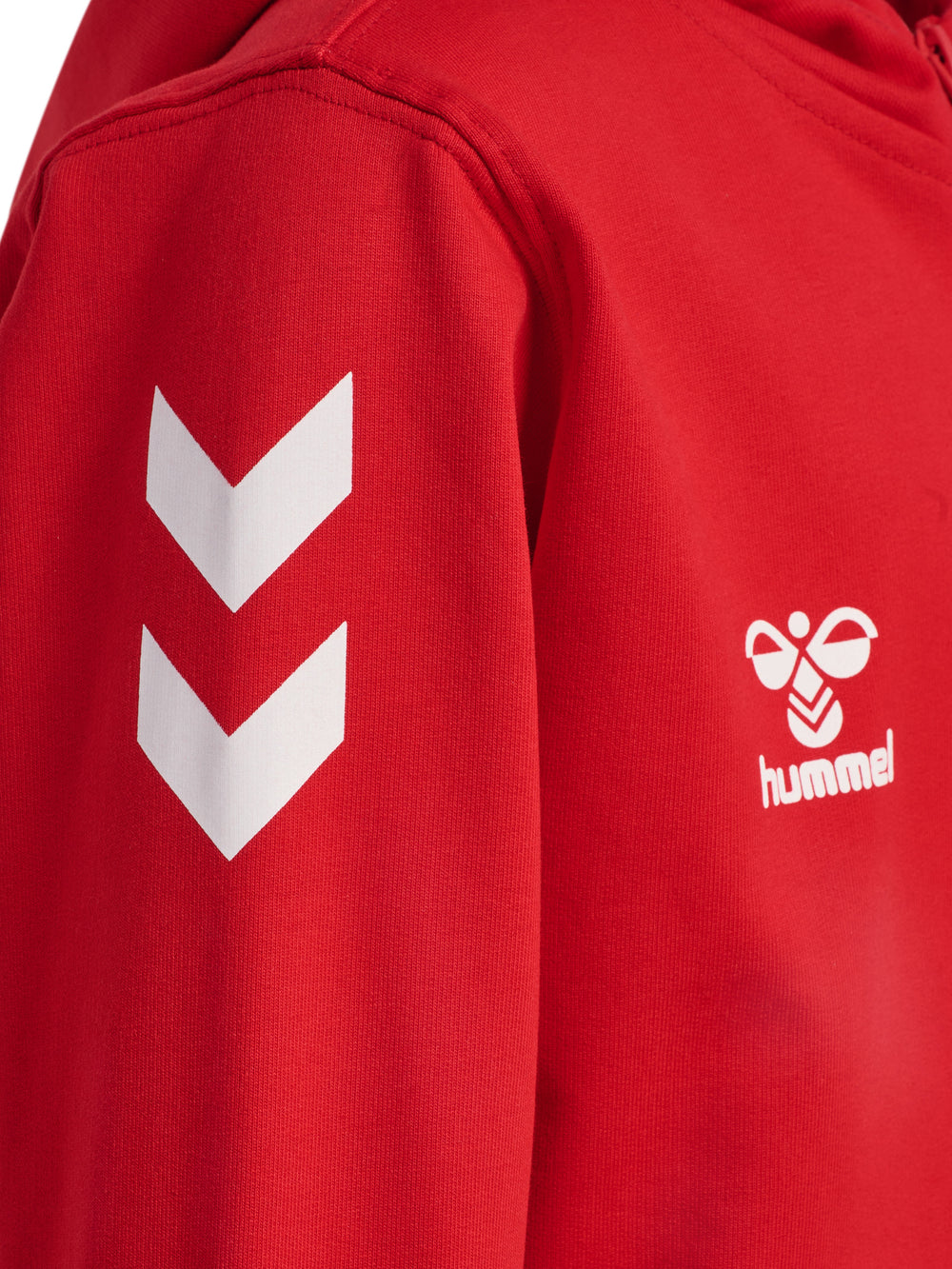HUMMEL Go 2.0 Chevron Zip Hoodie Kind (true red)