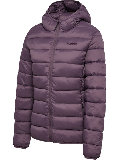 HUMMEL Lightweight Puffer Jacket Damen (black plum)