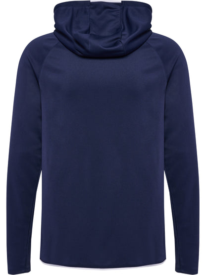 HUMMEL Core 2.0 Zip Hoodie (marine/white)