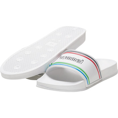 HUMMEL Pool Slide Retro (white/multicolor)
