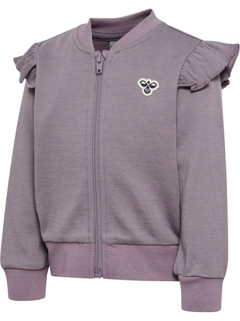 HUMMEL Mini Wool G Zip Jacket Bee Kind (gray ridge)