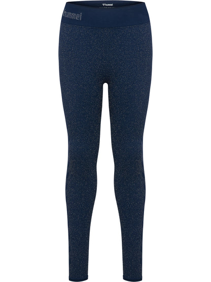 HUMMEL Seamless Glitter Tights Kind (dress blues)
