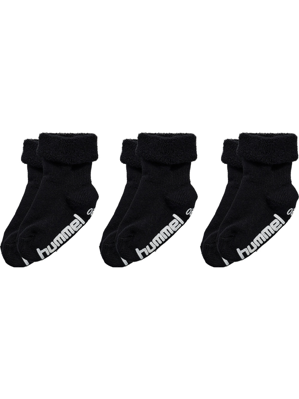 HUMMEL Mini Non Slip 3-Pack Sock Kind (black)