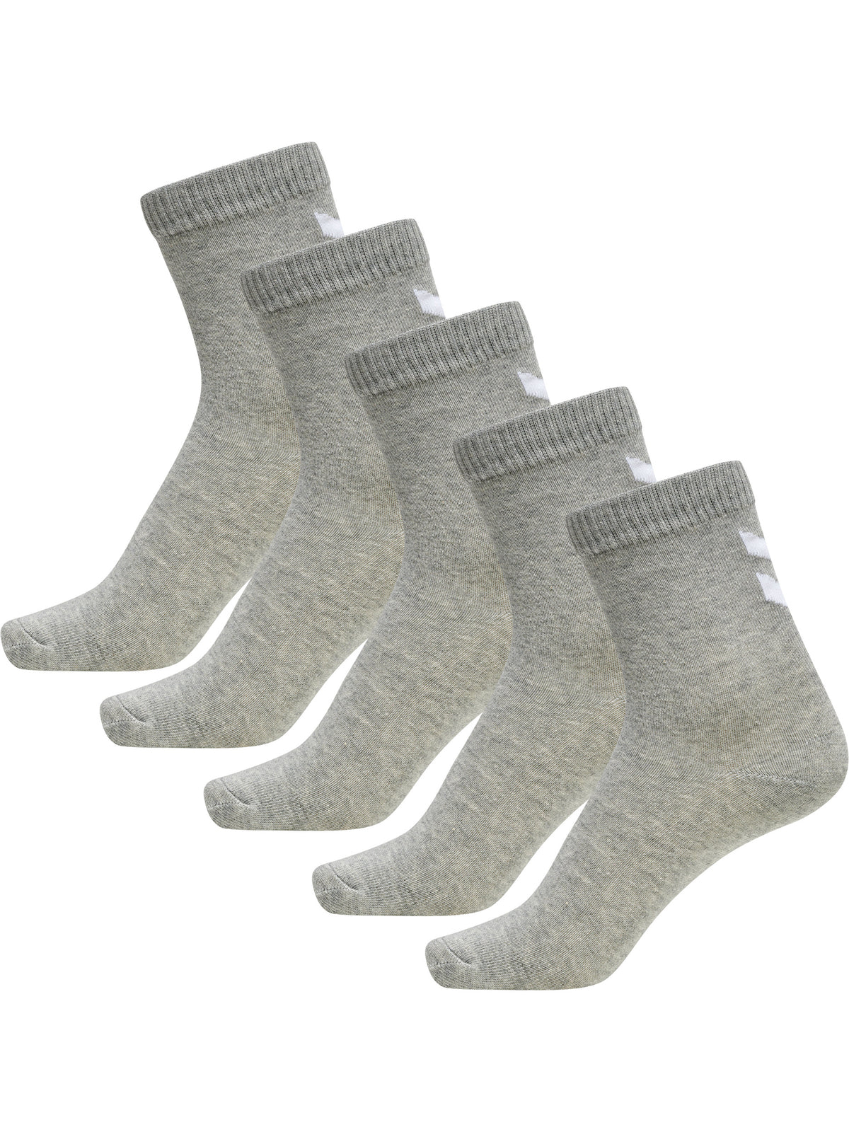 HUMMEL Make My Day Sock 5-Pack Kind (grey melange/grey melange)