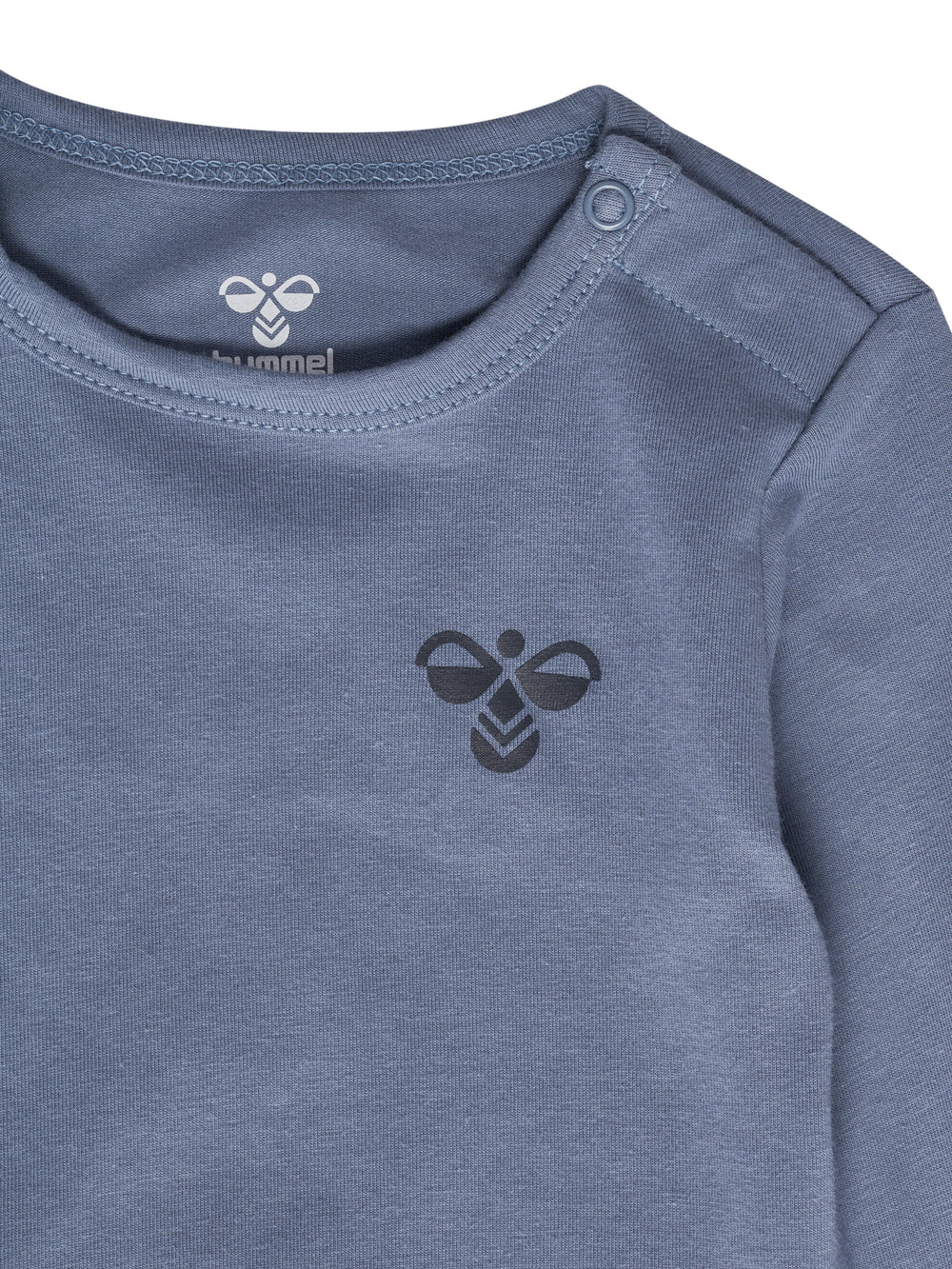 HUMMEL Mini 2-Pack Body L/S Kind (ombre blue/flint stone)