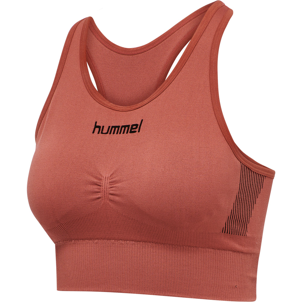 HUMMEL First Seamless Bra Damen (marsala)