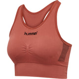 HUMMEL First Seamless Bra Damen (marsala)