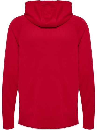 HUMMEL Core 2.0 Zip Hoodie (true red/white)