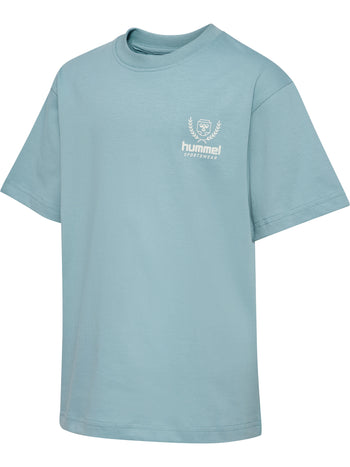 HUMMEL Loose Graphic T-Shirt S/S Bts Kind (tourmaline)