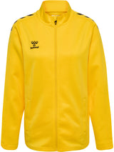 HUMMEL Core Xk Poly Zip Sweat Damen Gelb