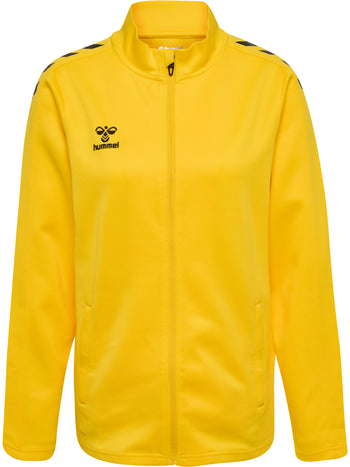 HUMMEL Core Xk Poly Zip Sweat Damen Gelb