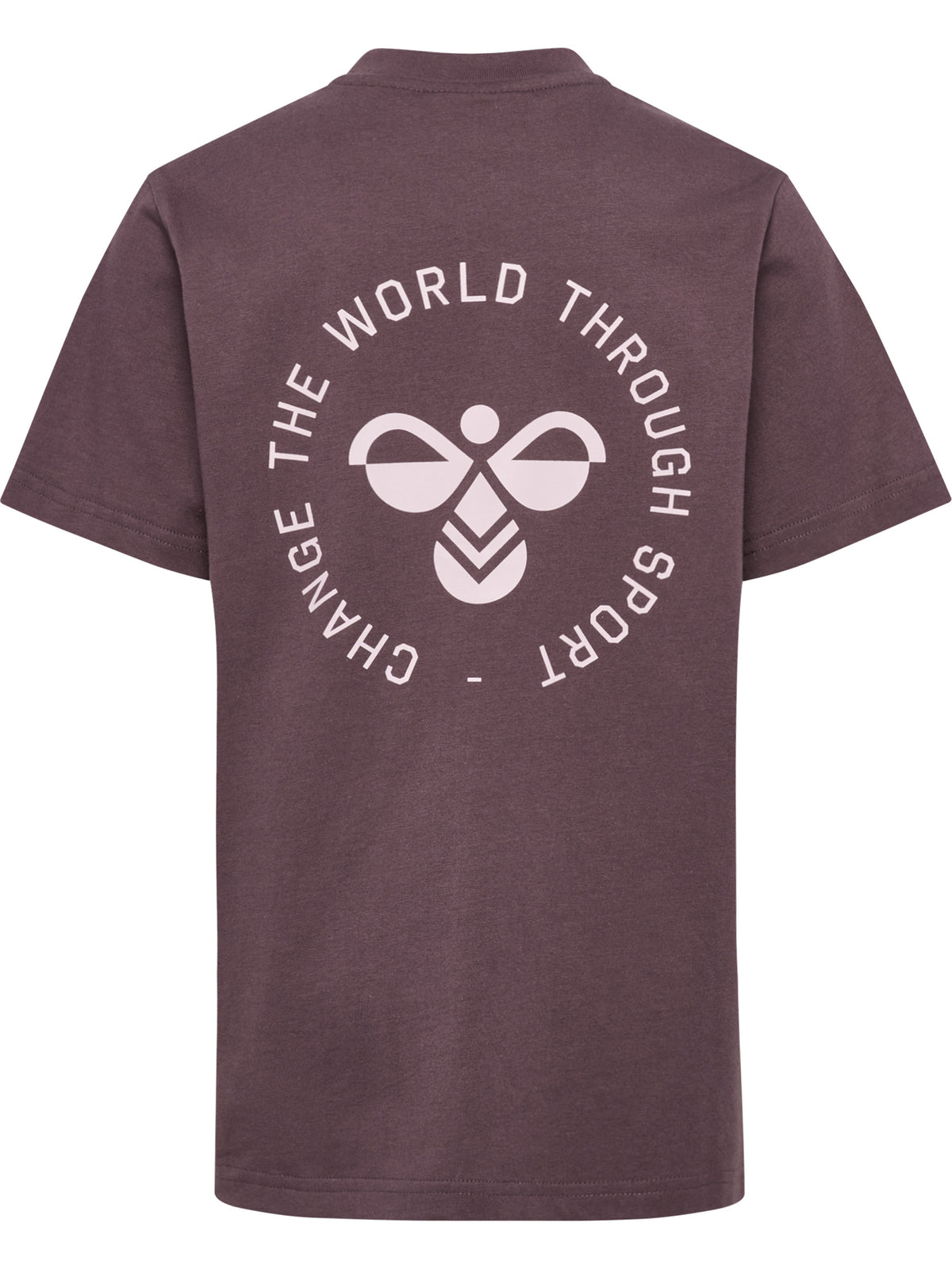 HUMMEL Reg Graphic T-Shirt S/S Kind (black plum)