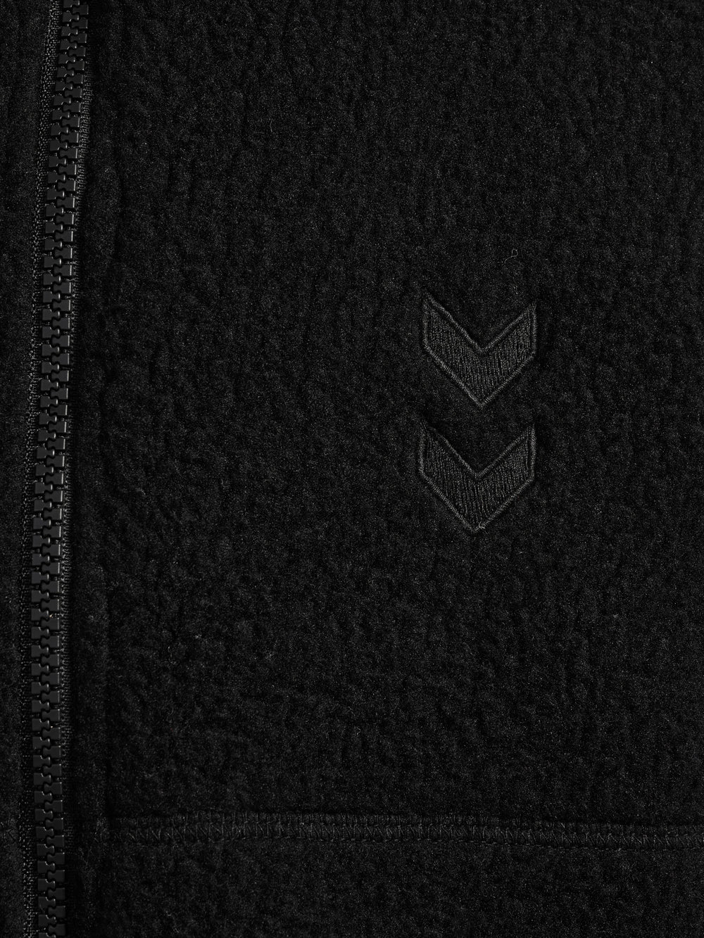 HUMMEL Martini Fleece Zip Vest Kind (black beauty)