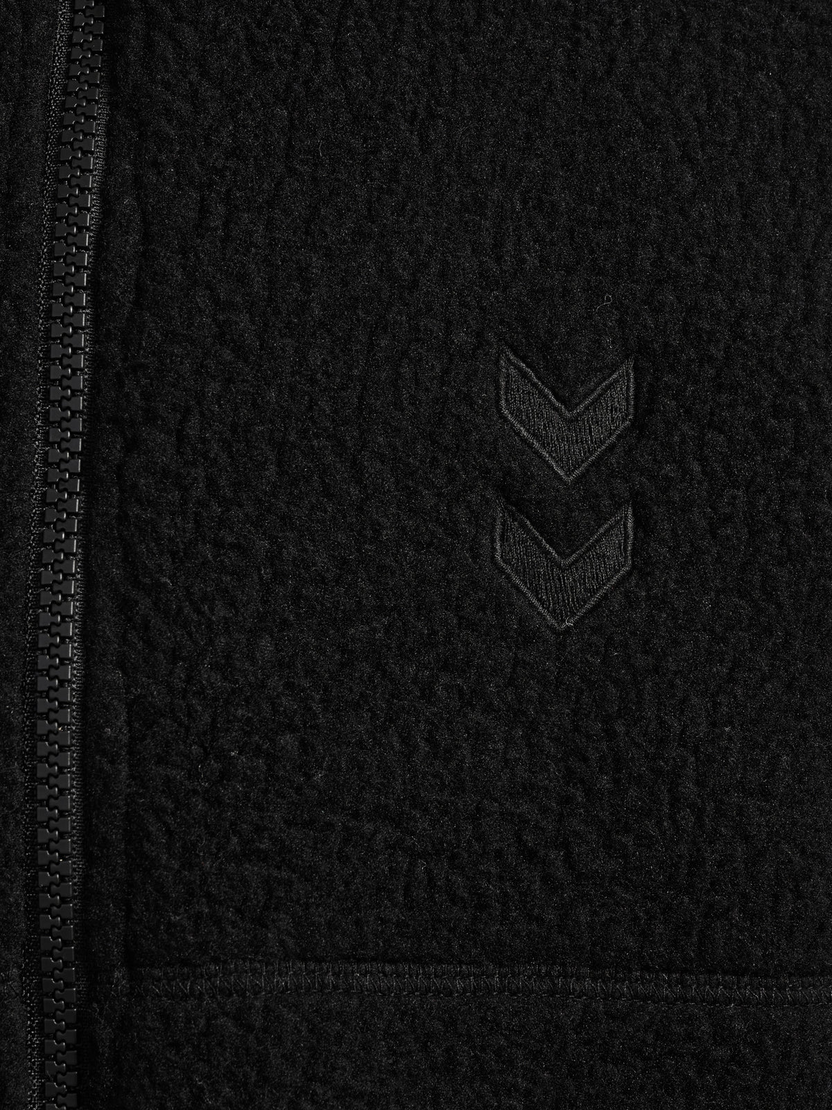 HUMMEL Martini Fleece Zip Vest Kind (black beauty)