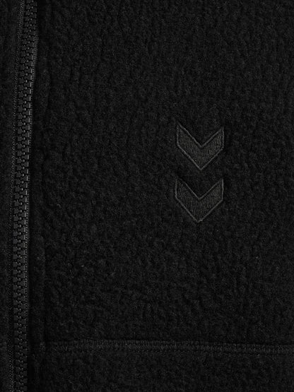 HUMMEL Martini Fleece Zip Vest Kind (black beauty)