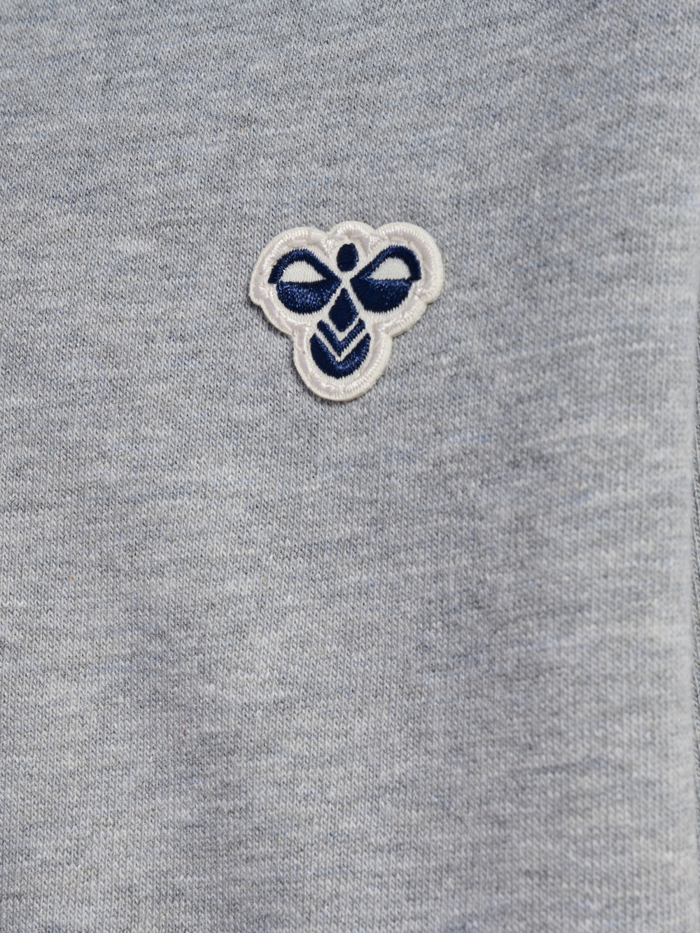 HUMMEL Loose Hoodie Bee Kind (grey melange)