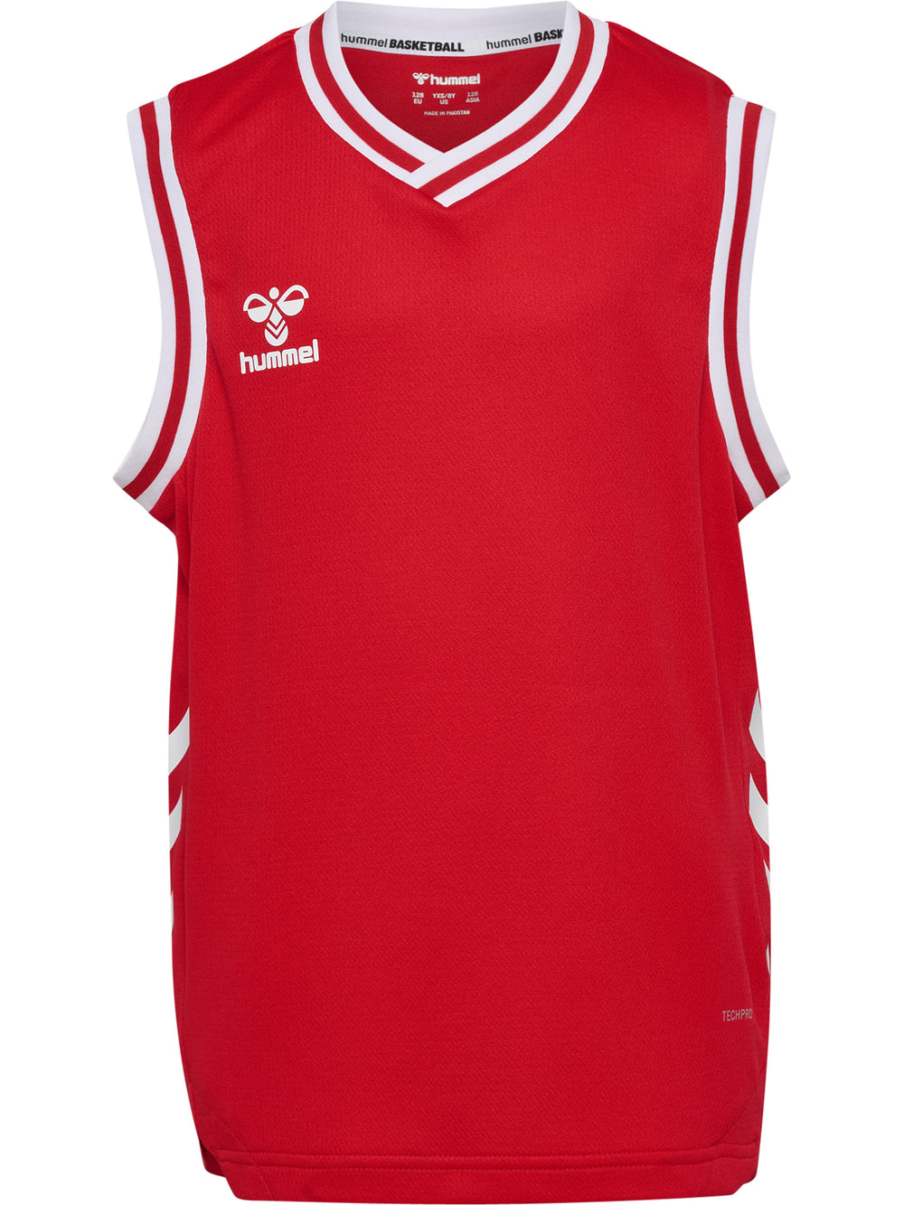 HUMMEL Basket Jersey S/l Kind (true red/white)
