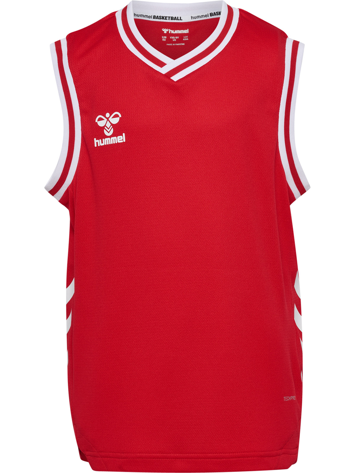 HUMMEL Basket Jersey S/l Kind (true red/white)