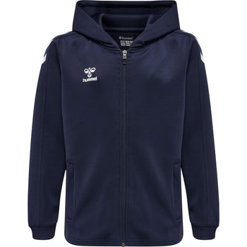 HUMMEL Core Xk Poly Zip Hood Sweat Unisex Kind Blau