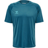 HUMMEL Core Xk Core Poly T-Shirt S/S Unisex Blau