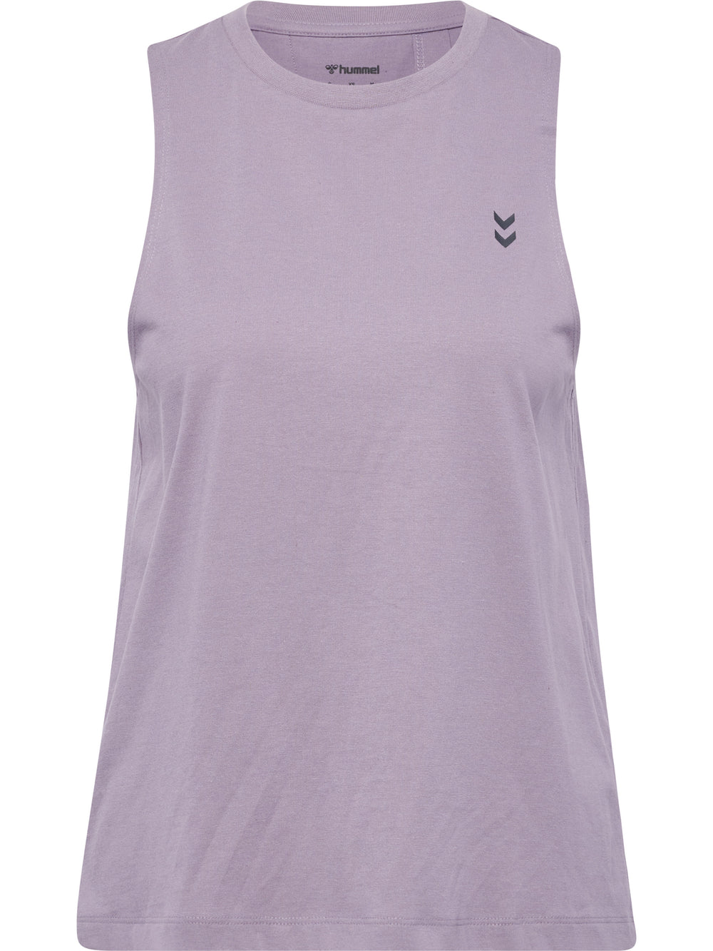 HUMMEL Soft Open Back Top Damen (gray ridge)