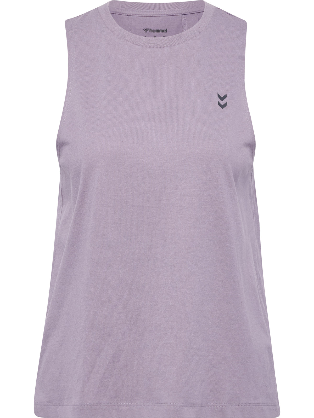 HUMMEL Soft Open Back Top Damen (gray ridge)